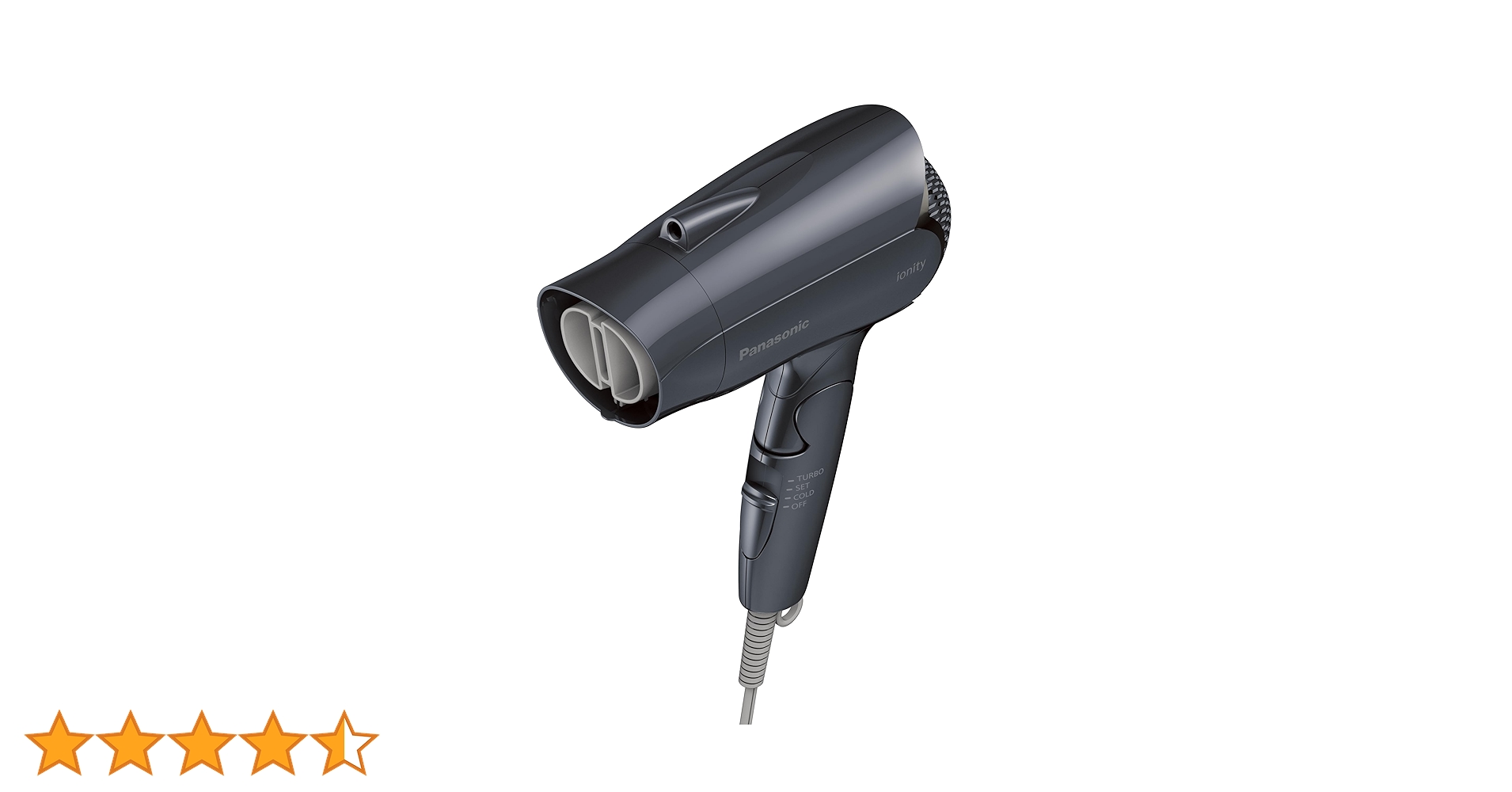 Panasonic ヘアドライヤー コンパクト ブラック Panasonic(パナソニック) / ドライヤー・ヘアアイロン EH-NA0G-A